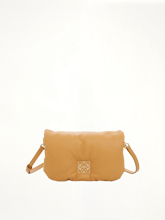 Image of Bags. Productname: LOEWE Mini Puffer Goya Bag in BROWN colour by brand - LOEWE