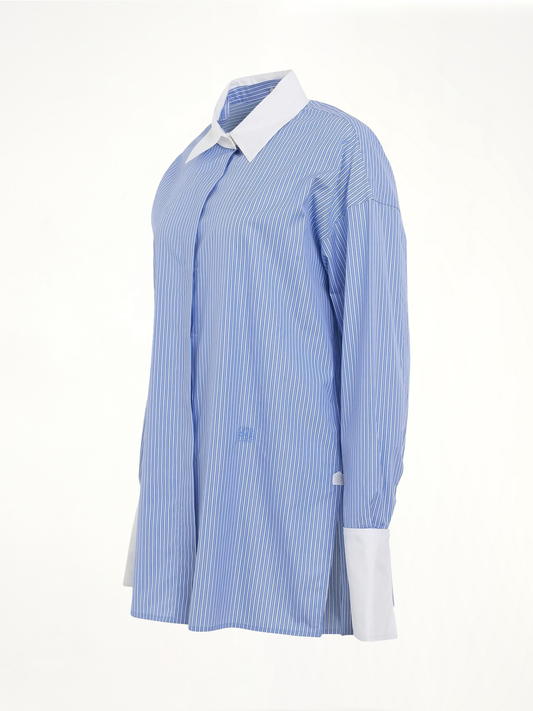 LOEWE Stripe Long Shirt (Blue)