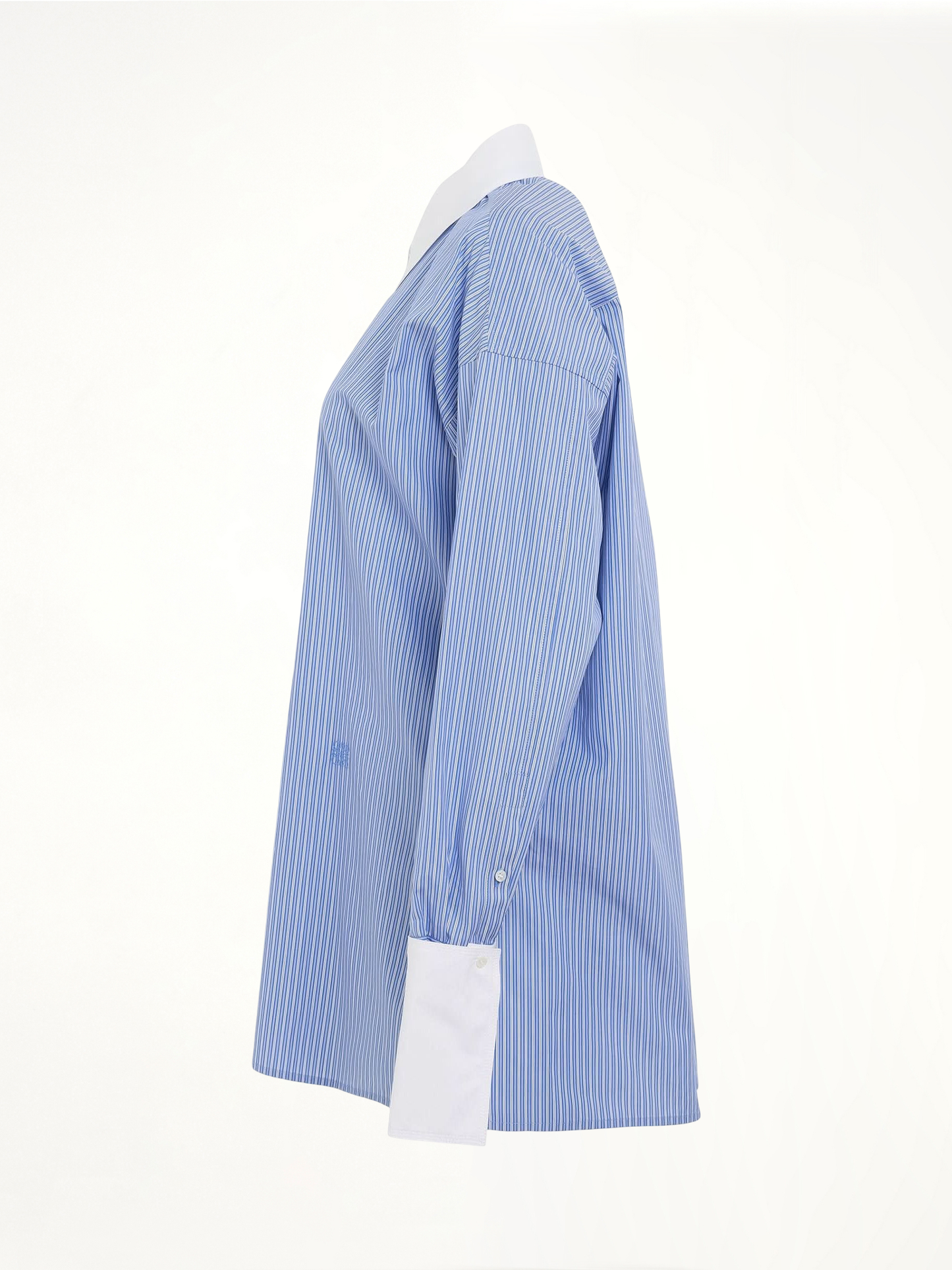 LOEWE Stripe Long Shirt (Blue)