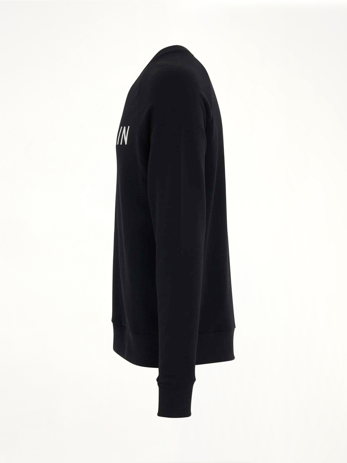 BALMAIN Classic Logo Print Sweatshirt (Black)
