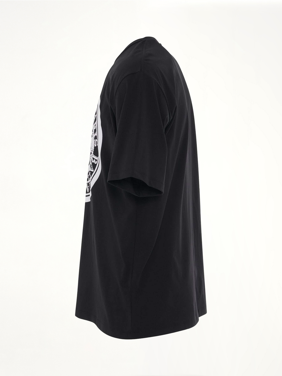 BALMAIN Coin Flock Straight Fit T-Shirt (Black)