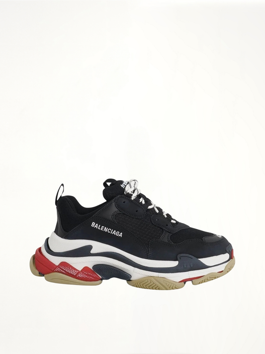 Image of Sneakers. Productname: BALENCIAGA Triple S Sneaker in Black colour by brand - BALENCIAGA