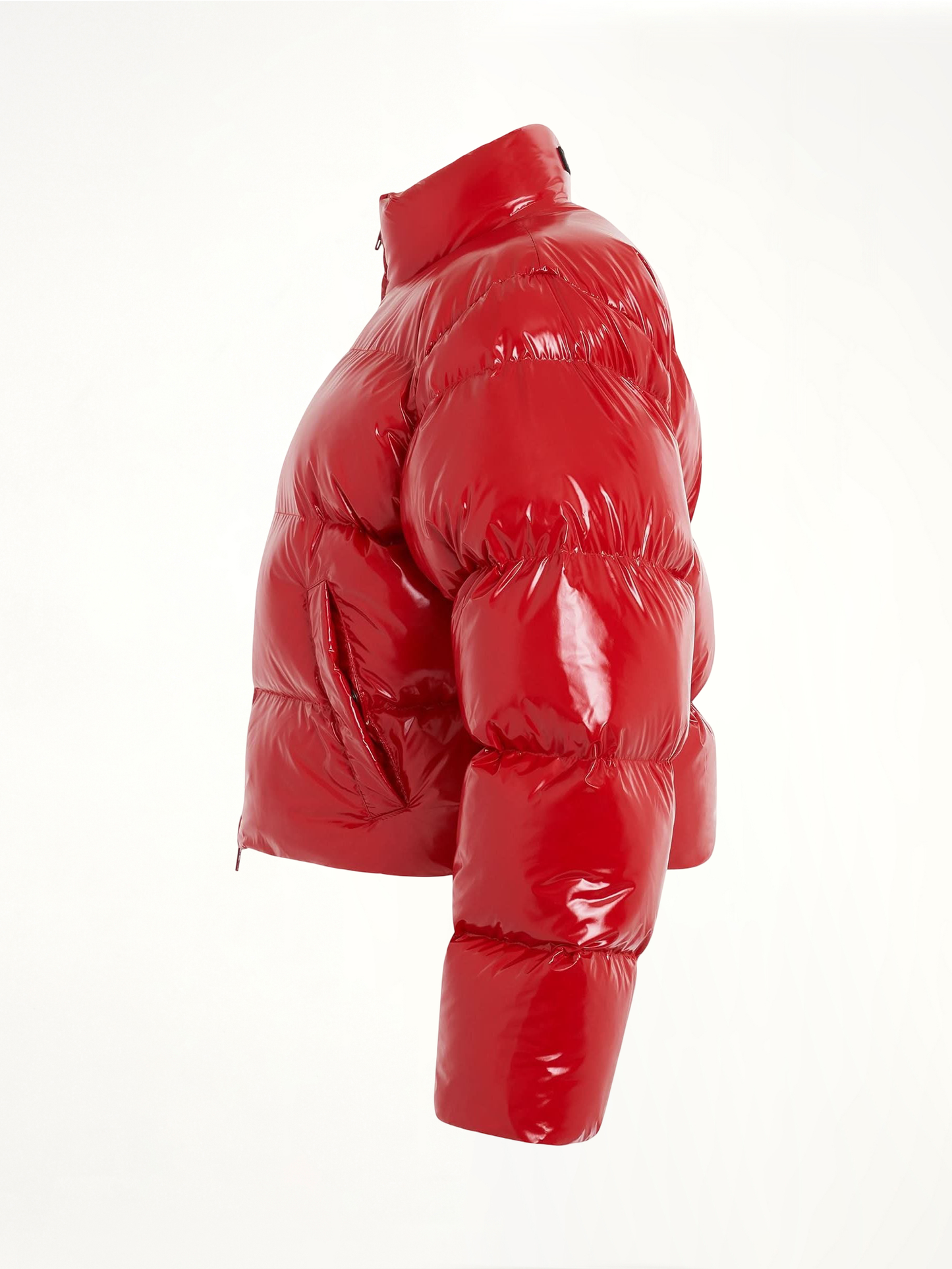 BALENCIAGA Shrunk Puffer Jacket (Red)