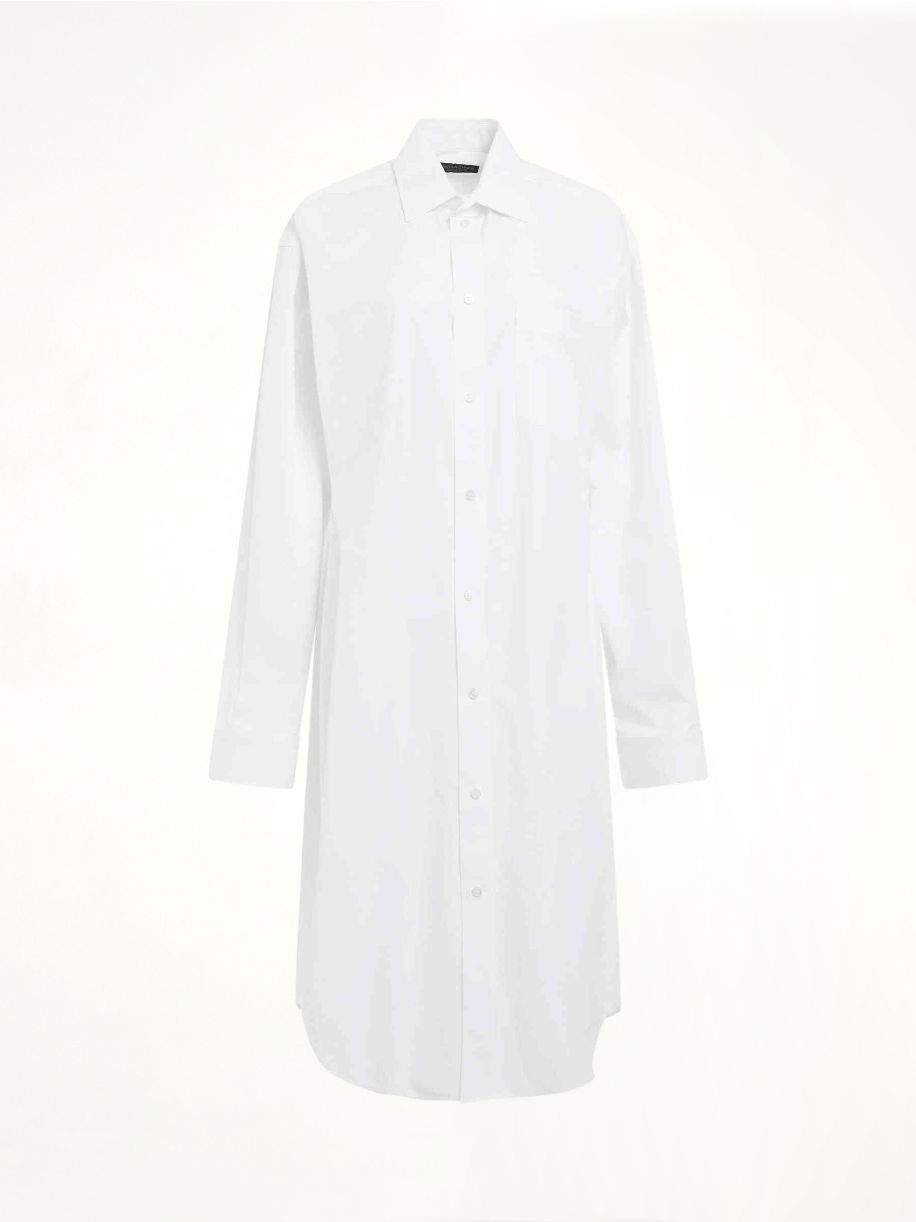 Image of Dresses. Productname: BALENCIAGA Hourglass Dress in WHITE colour by brand - BALENCIAGA