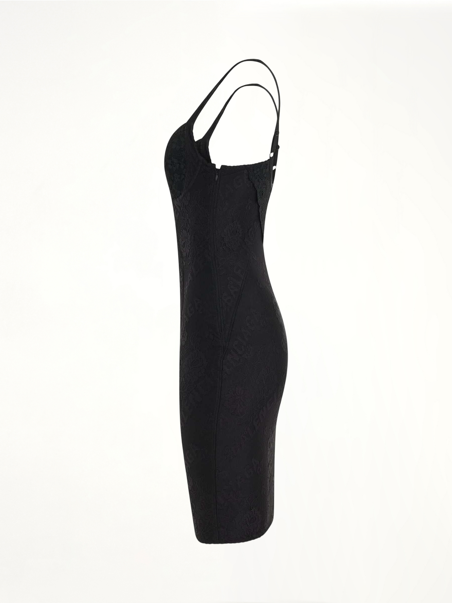 BALENCIAGA Lingerie Mini Dress (Black)