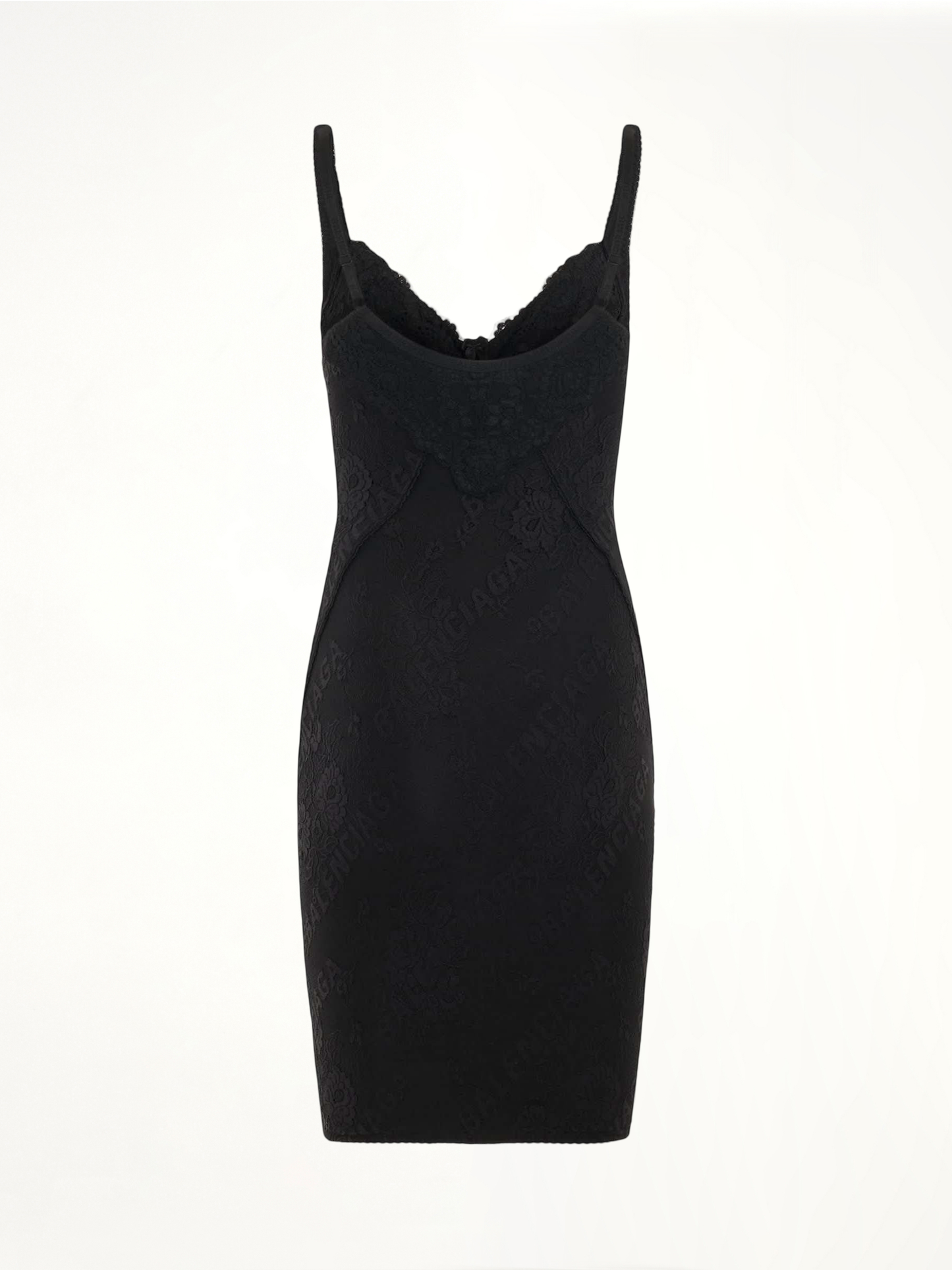 BALENCIAGA Lingerie Mini Dress (Black)