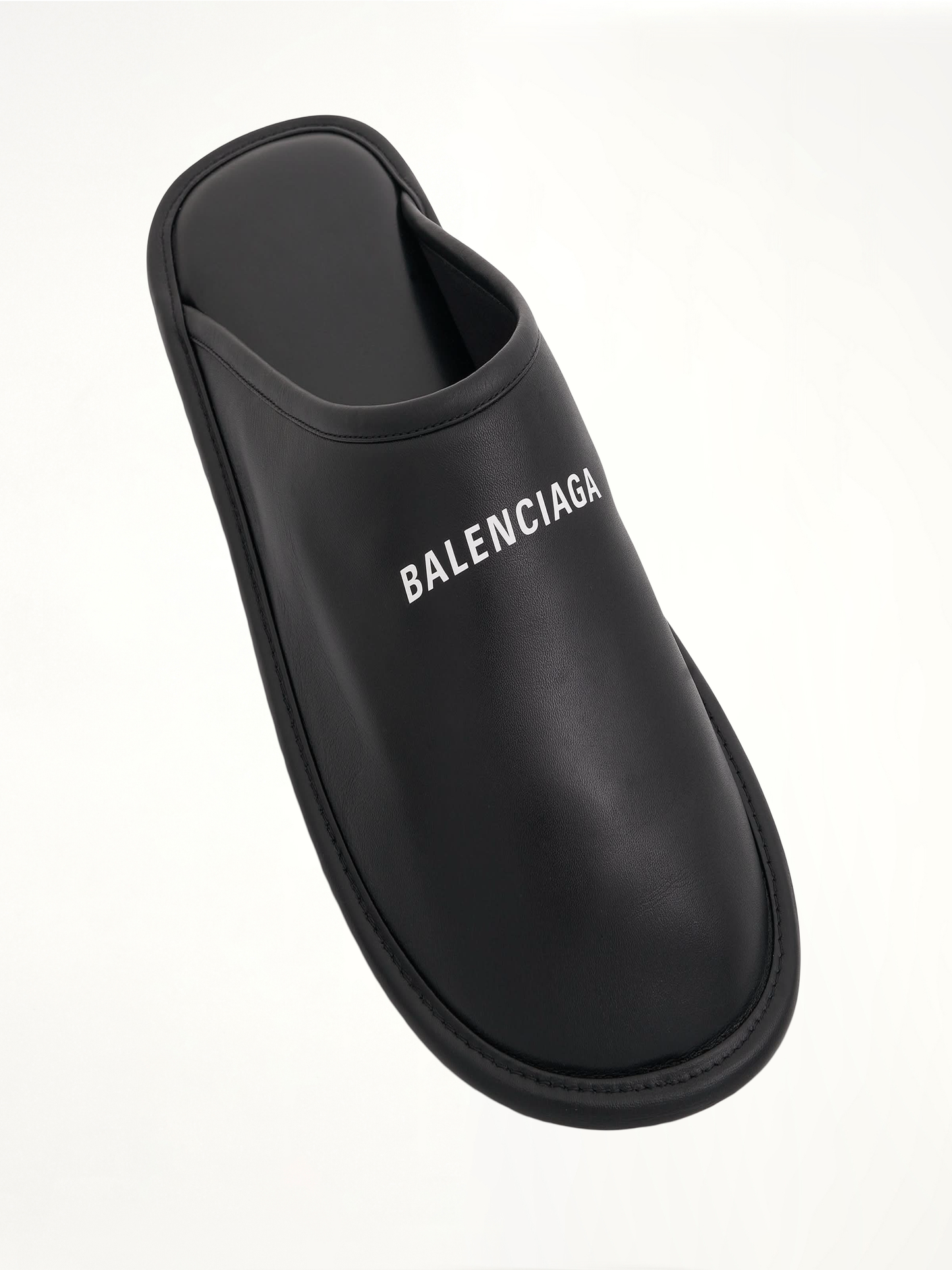 BALENCIAGA Home Slippers (Black/White)