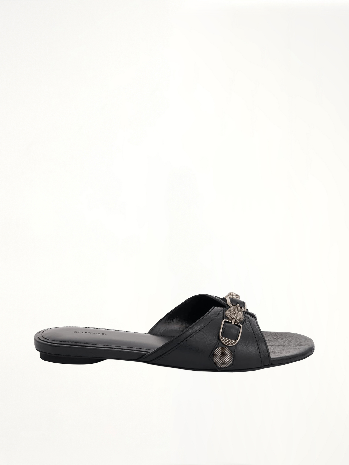 Image of Sandals. Productname: BALENCIAGA Cagole Sandal in BLACK colour by brand - BALENCIAGA