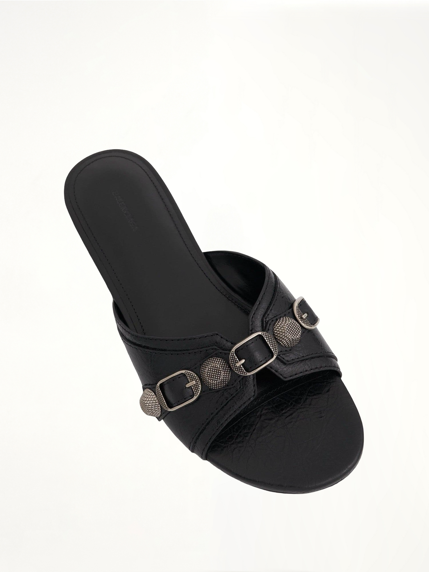 BALENCIAGA Cagole Sandal (Black)
