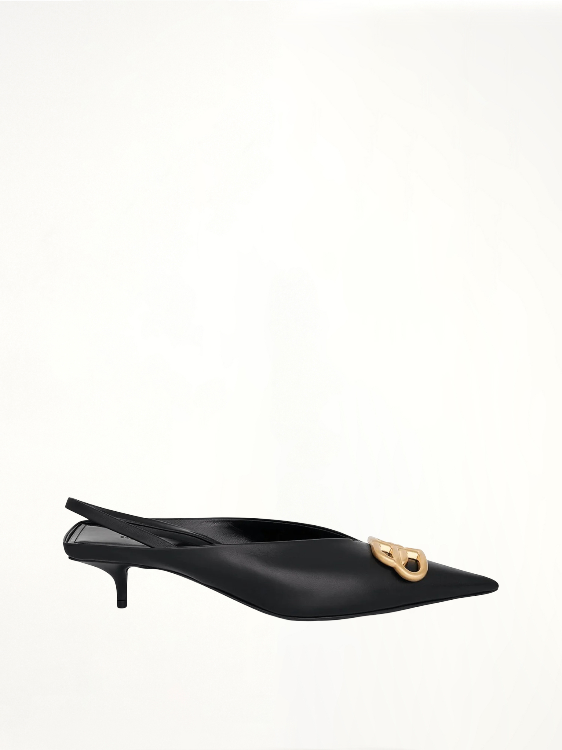 Image of Shoes. Productname: BALENCIAGA BB Square KnifeMule in Black colour by brand - BALENCIAGA