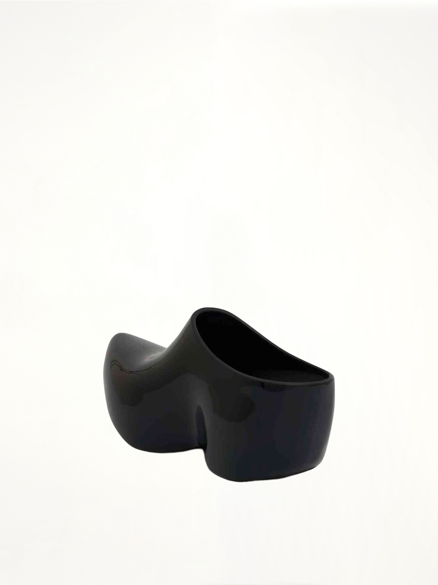 BALENCIAGA Technoclog Shinny Mule (Black)