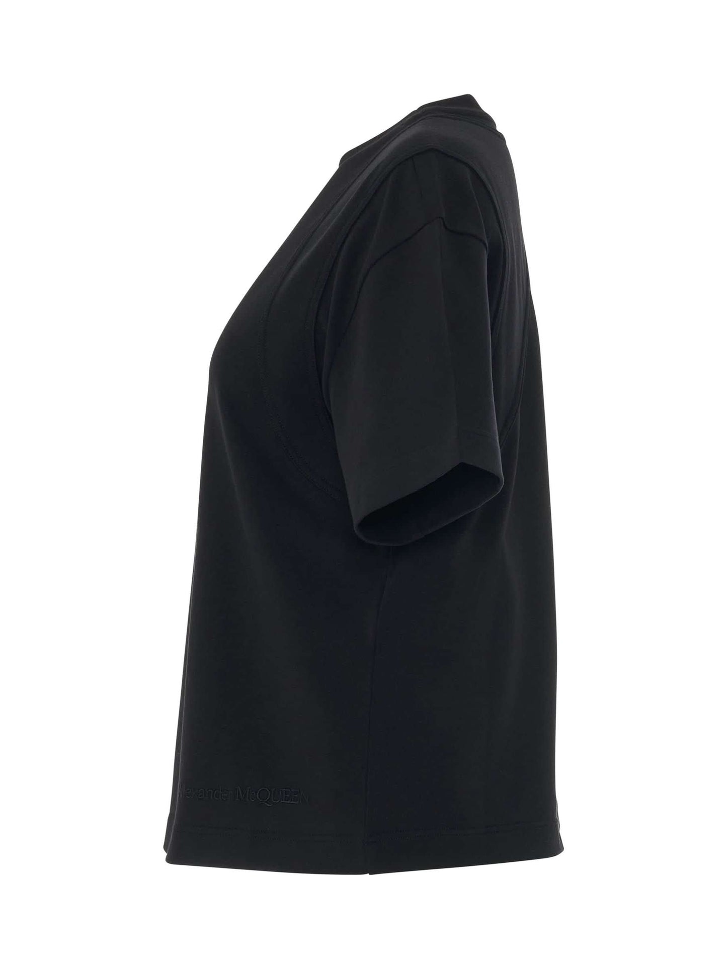 ALEXANDER MCQUEEN Harness T-Shirt (Black)