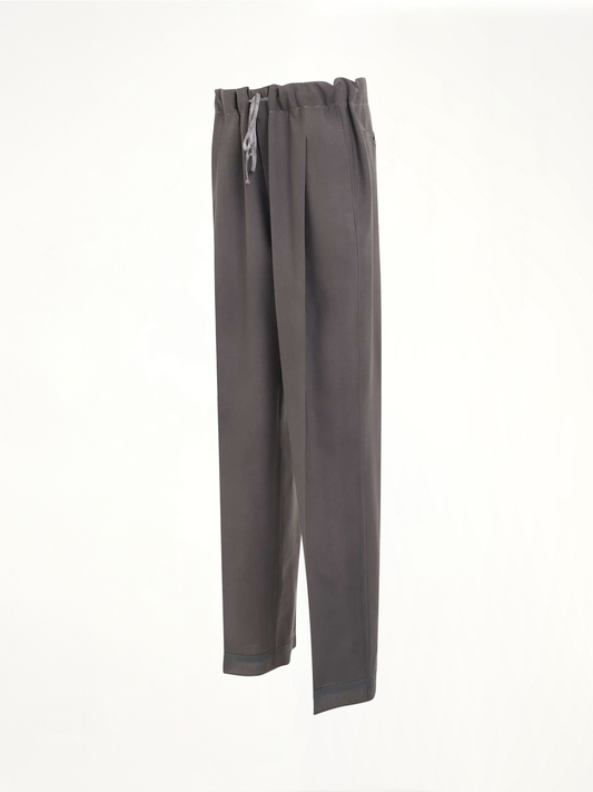 MAISON MARGIELA Wool Trousers (Grey)