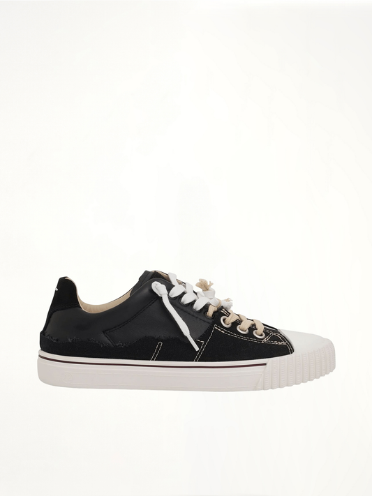 Image of Sneakers. Productname: MAISON MARGIELA New Evolution Sneaker in BLACK colour by brand - MAISON MARGIELA