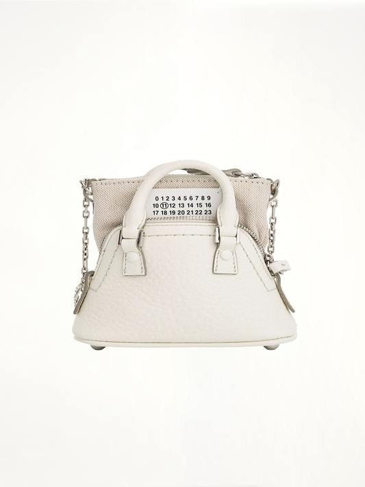 MAISON MARGIELA Baby 5AC Crossbody Bag (White)