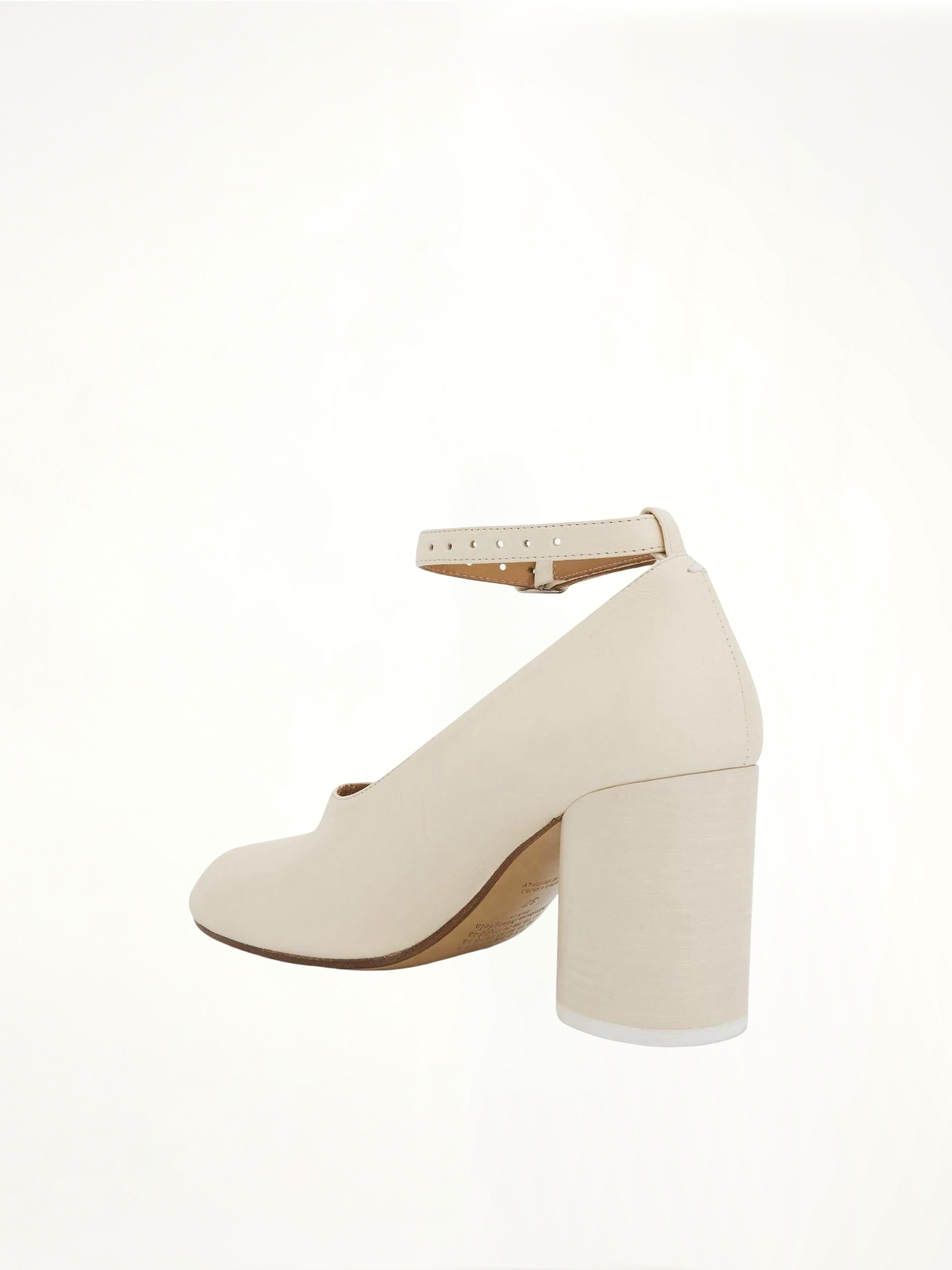 MAISON MARGIELA Tabi 8cm Heel Pumps (White)