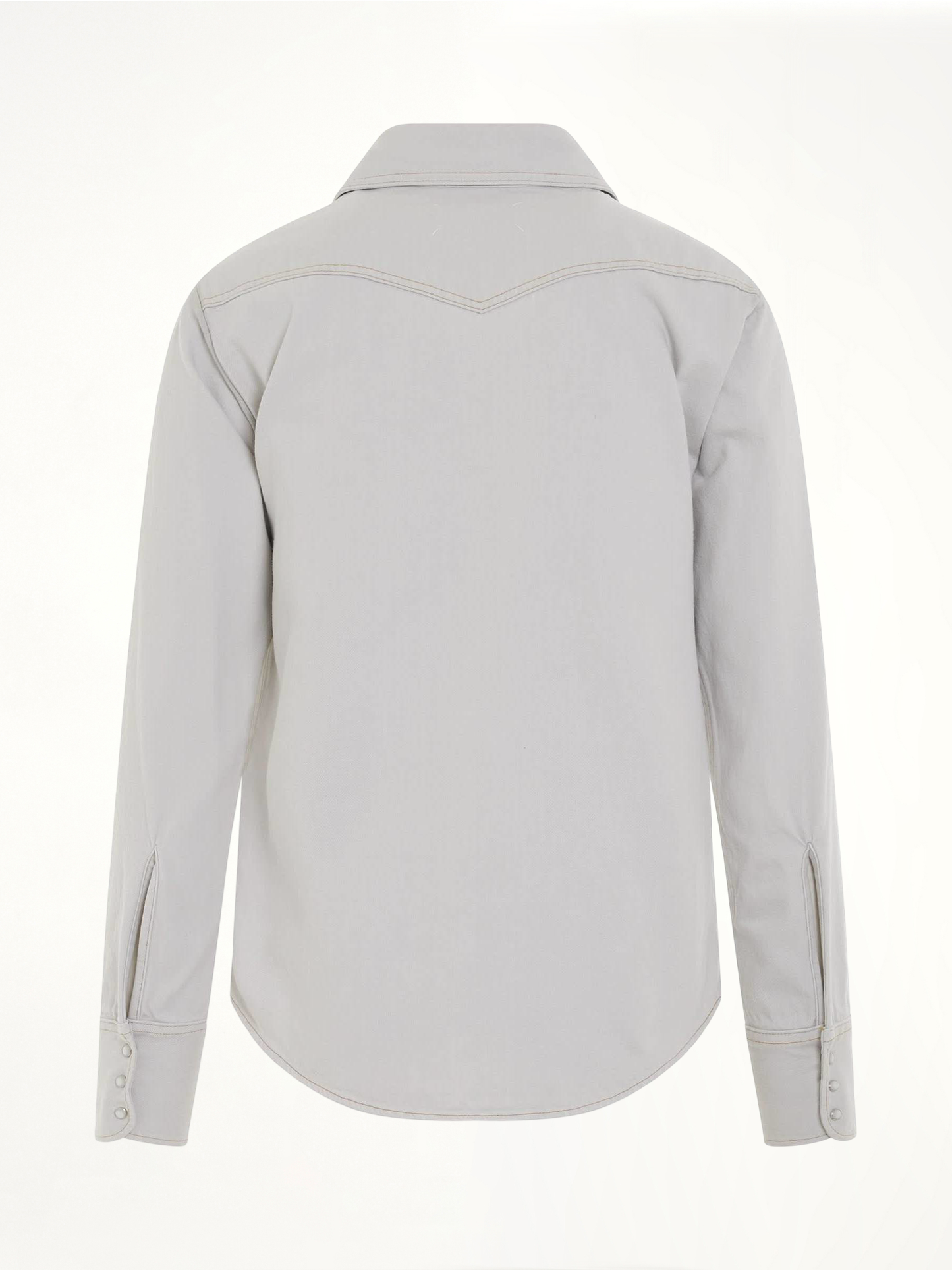 MAISON MARGIELA Chalk Selvedge Denim Shirt (Blue)