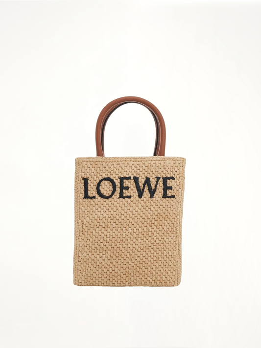 Image of Bags. Productname: LOEWE Standard A5 Tote Bag in Natural colour by brand - LOEWE