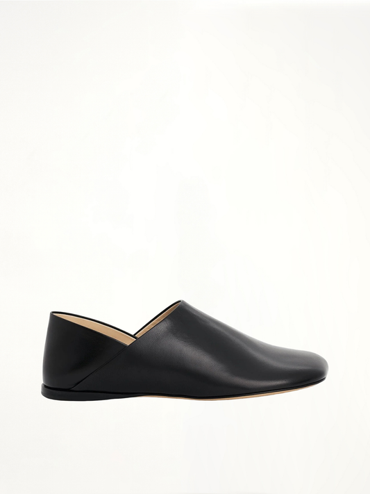 Image of Flats. Product name - Toy Slipper in Black colour by brand - LOEWE