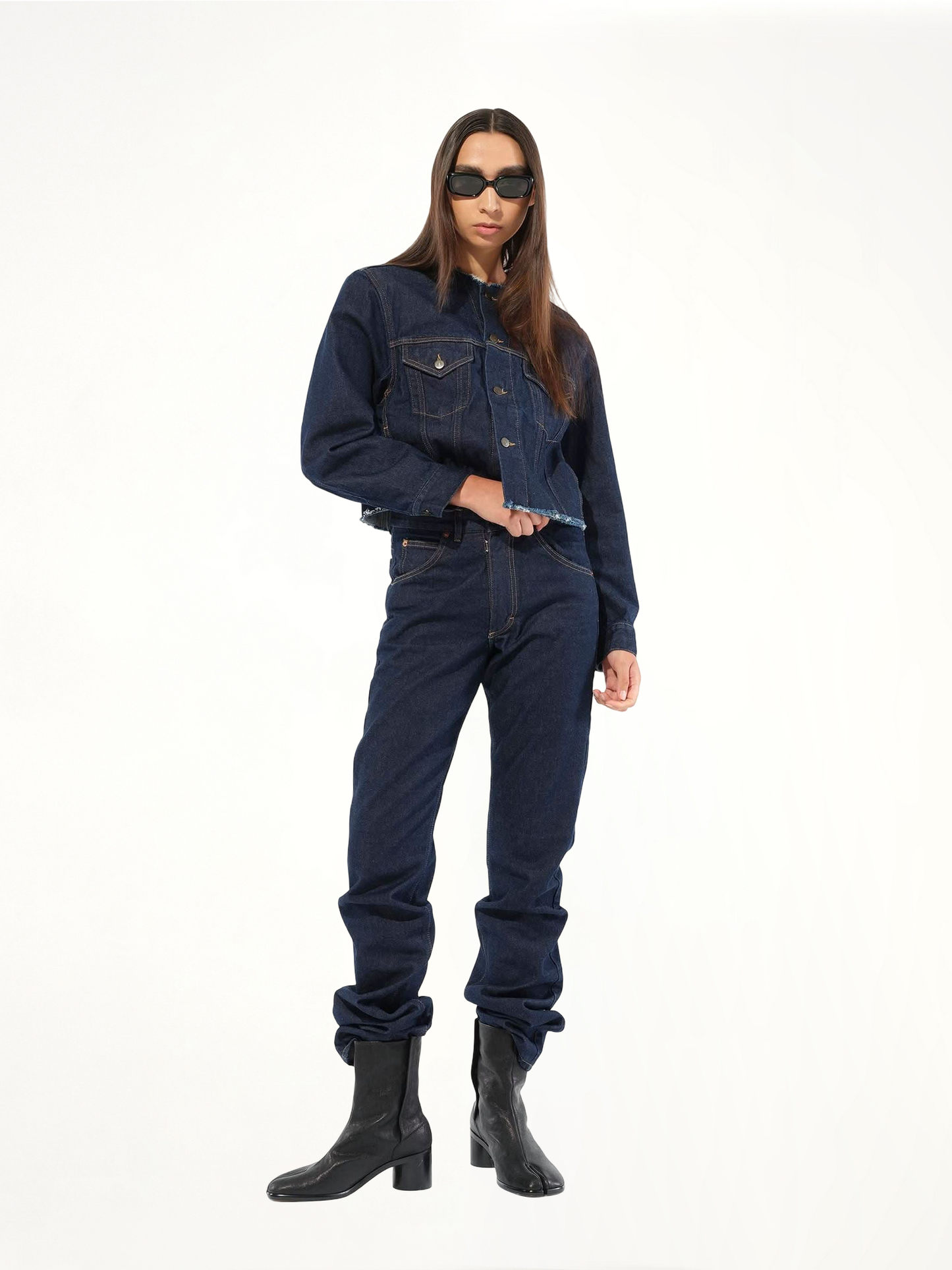 MAISON MARGIELA Classic Unisex Jeans (Blue)