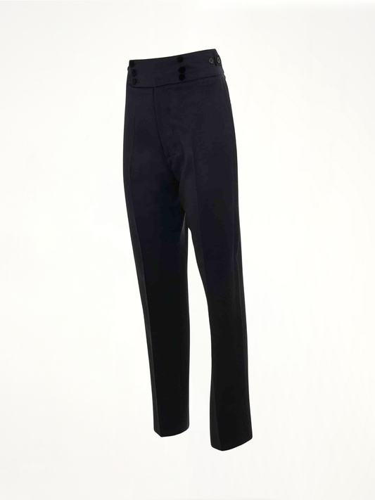 MAISON MARGIELA High Waist Pants (Black)