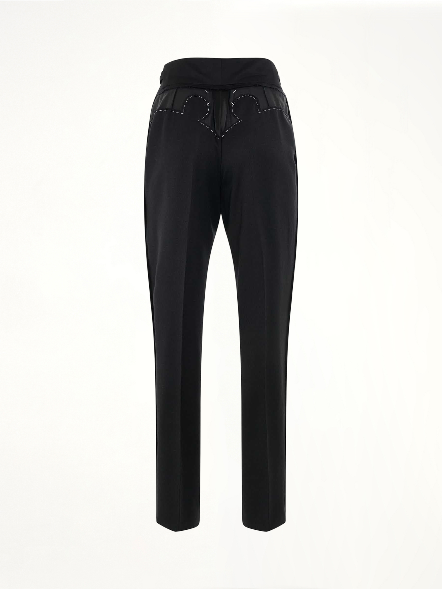 MAISON MARGIELA High Waist Pants (Black)