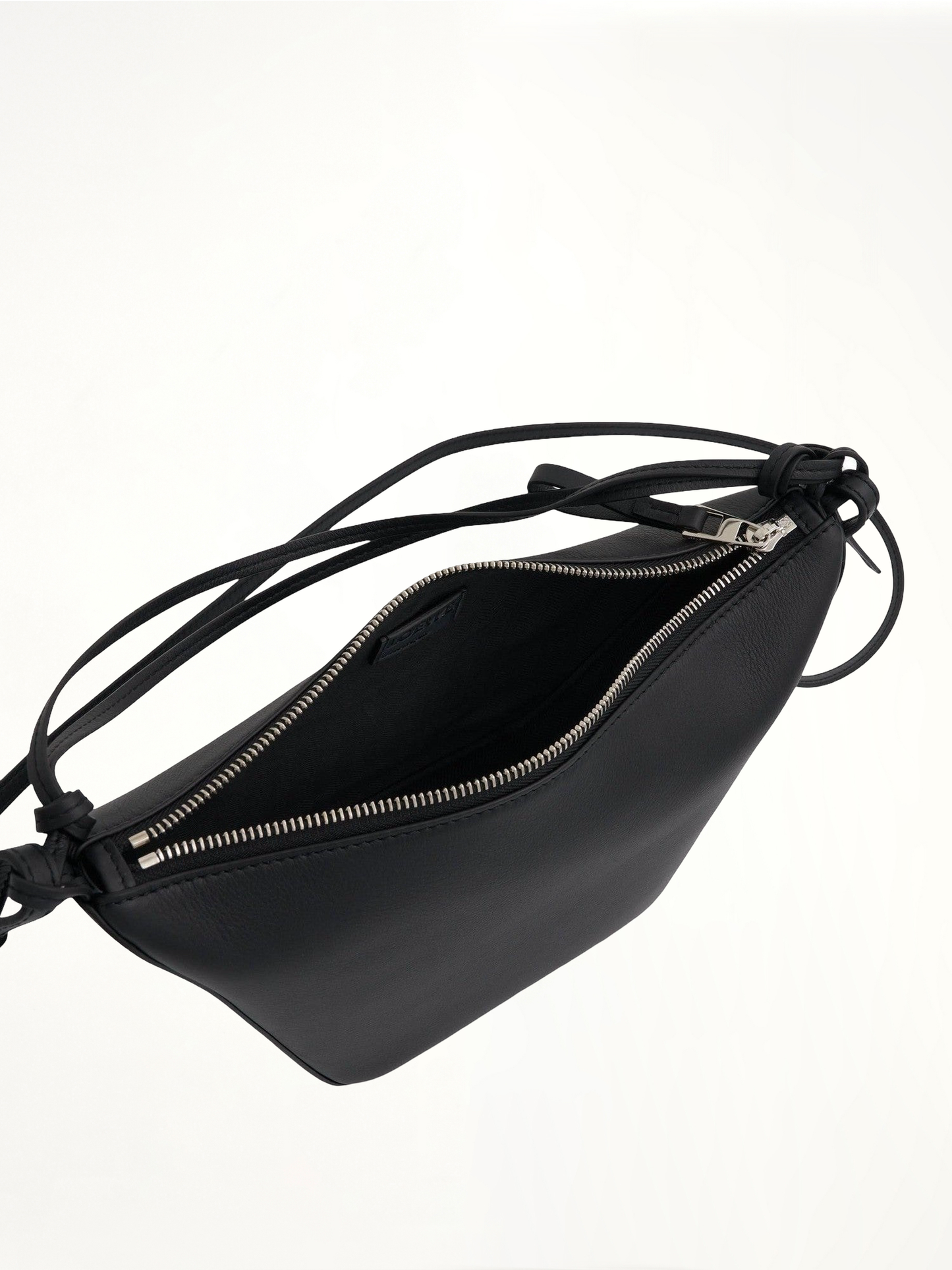 LOEWE Mini Hammock Hobo Bag (Black)