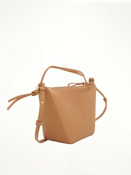 LOEWE Mini Hammock Hobo Bag (Brown)