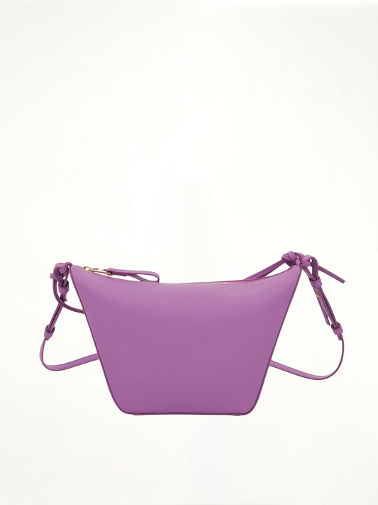 Image of Bags. Productname: LOEWE Mini Hammock Hobo Bag in Pink colour by brand - LOEWE