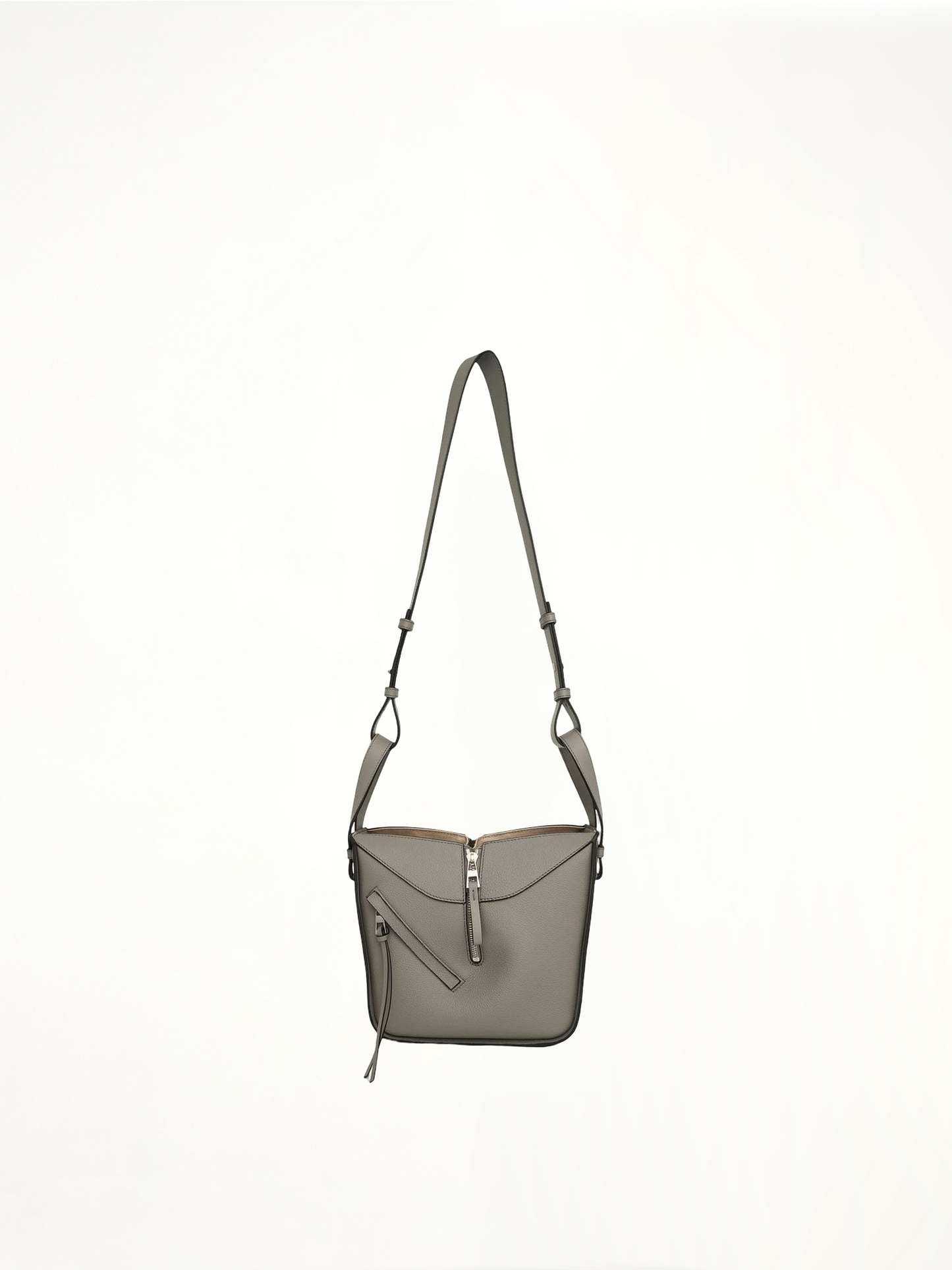 LOEWE Compact Hammock Bag (Grey)