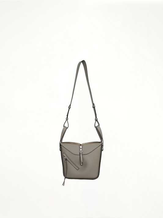 LOEWE Compact Hammock Bag (Grey)
