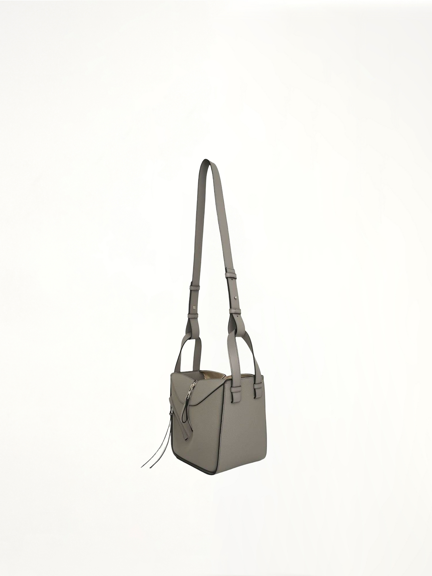 LOEWE Compact Hammock Bag (Grey)