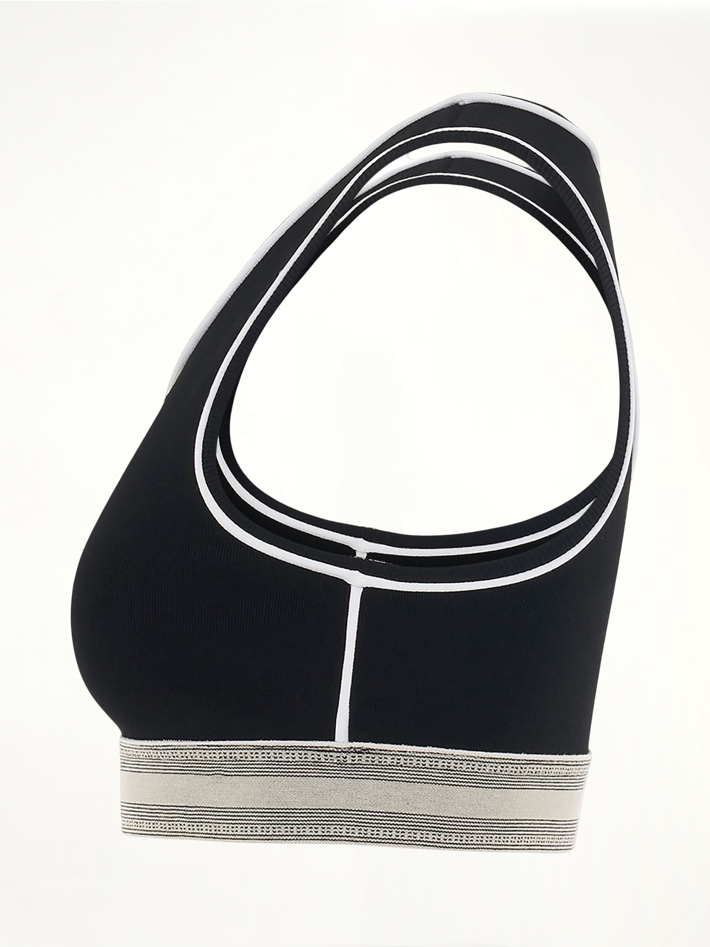 LOEWE Logo Cropped Tank Top (Black)