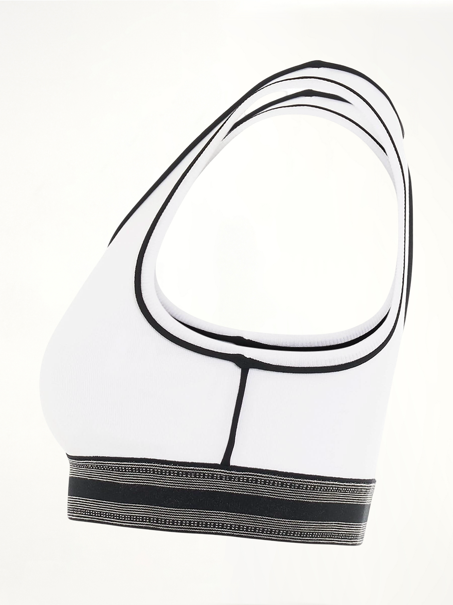 LOEWE Logo Cropped Tank Top (White)