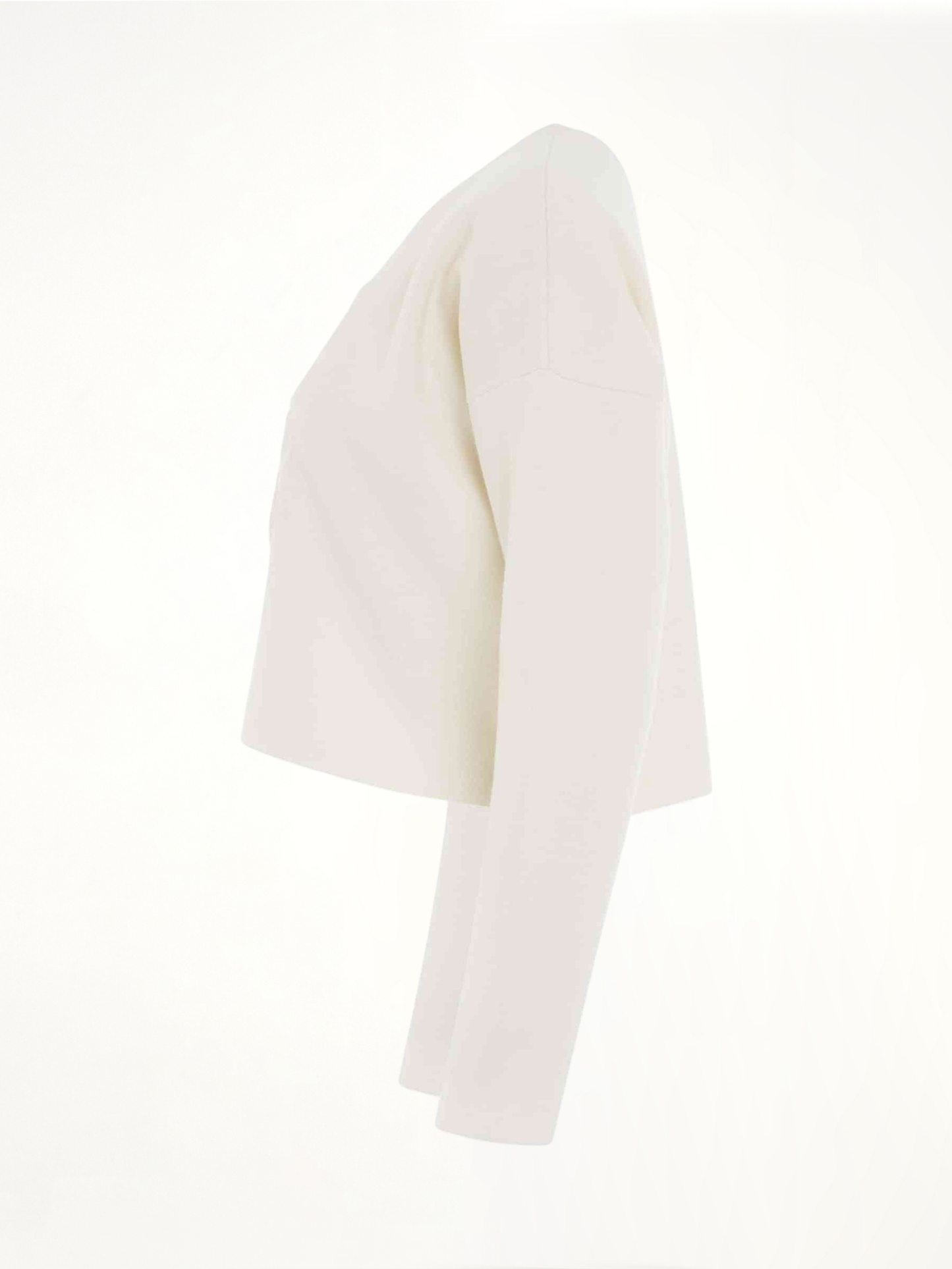 LOEWE Short Anagram Sweater (White)