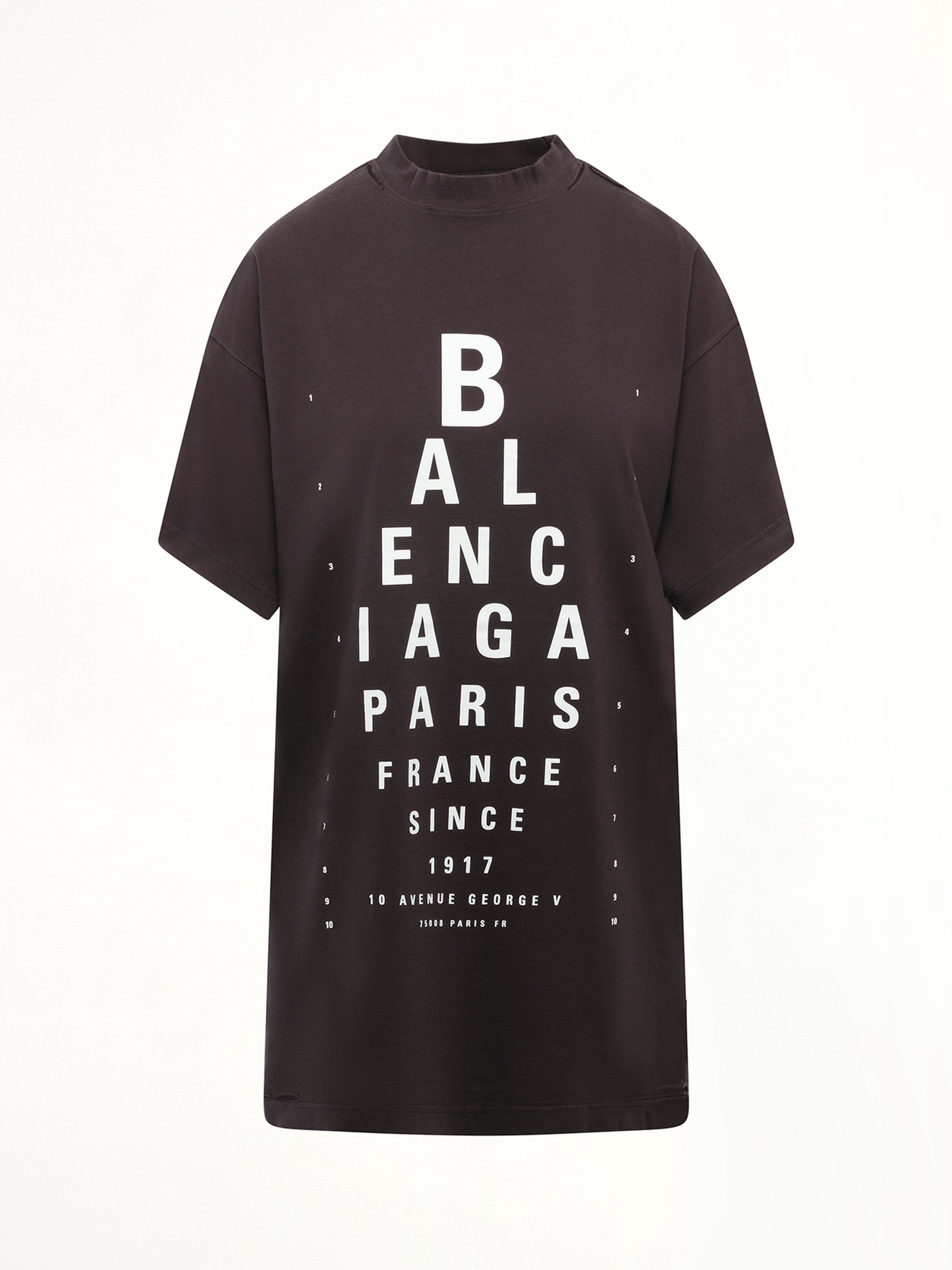 BALENCIAGA Eye-Test Oversized T-Shirt (Black)
