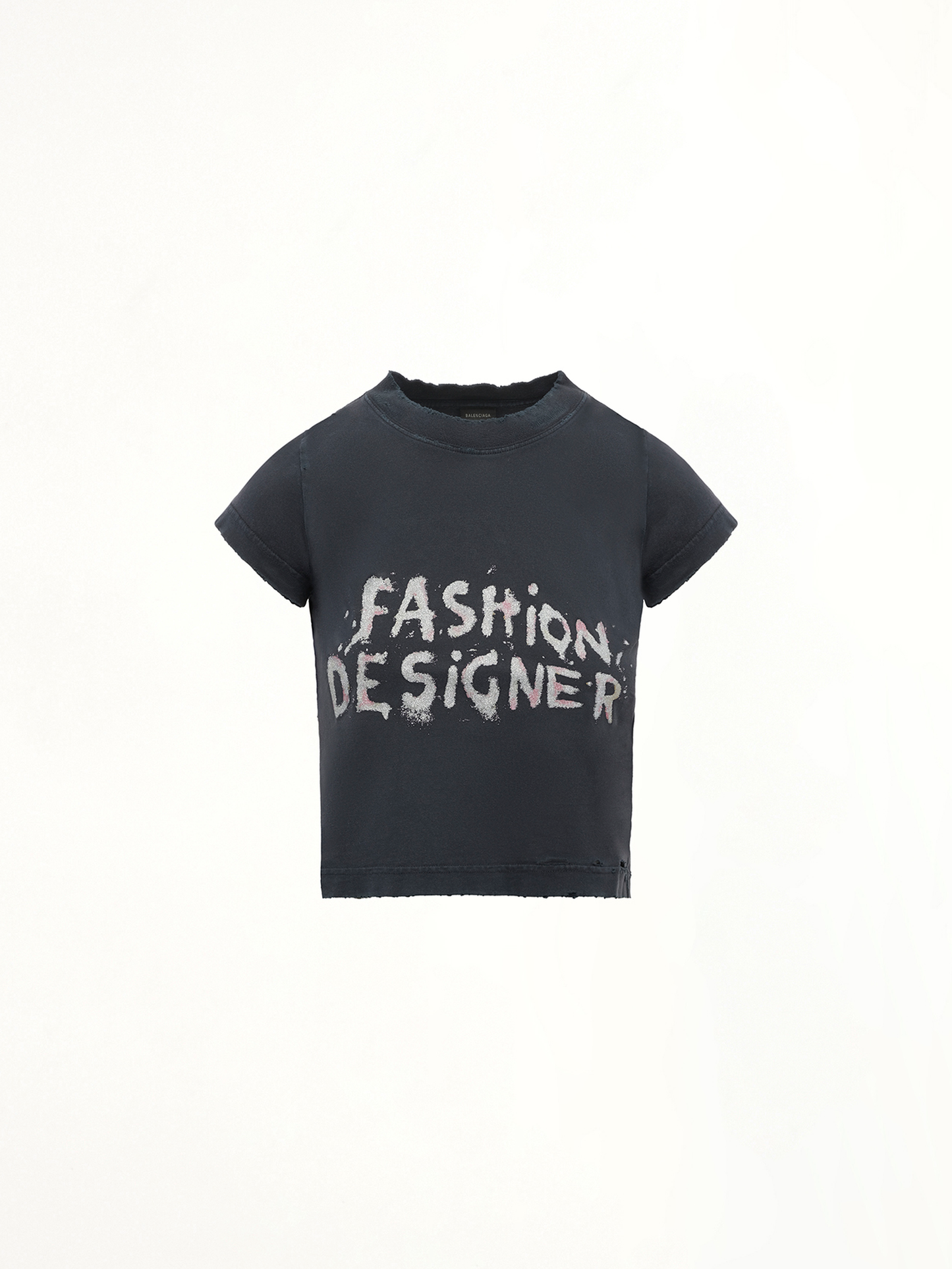 BALENCIAGA Shrunk T-Shirt (Black)