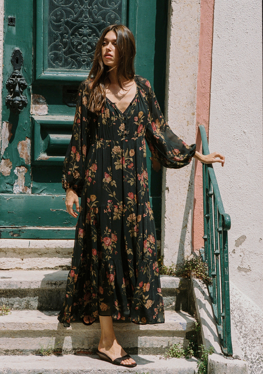 Image of Dresses. Productname: Auguste The Label Neve Maxi Dress in Floral print colour by brand - Auguste The Label