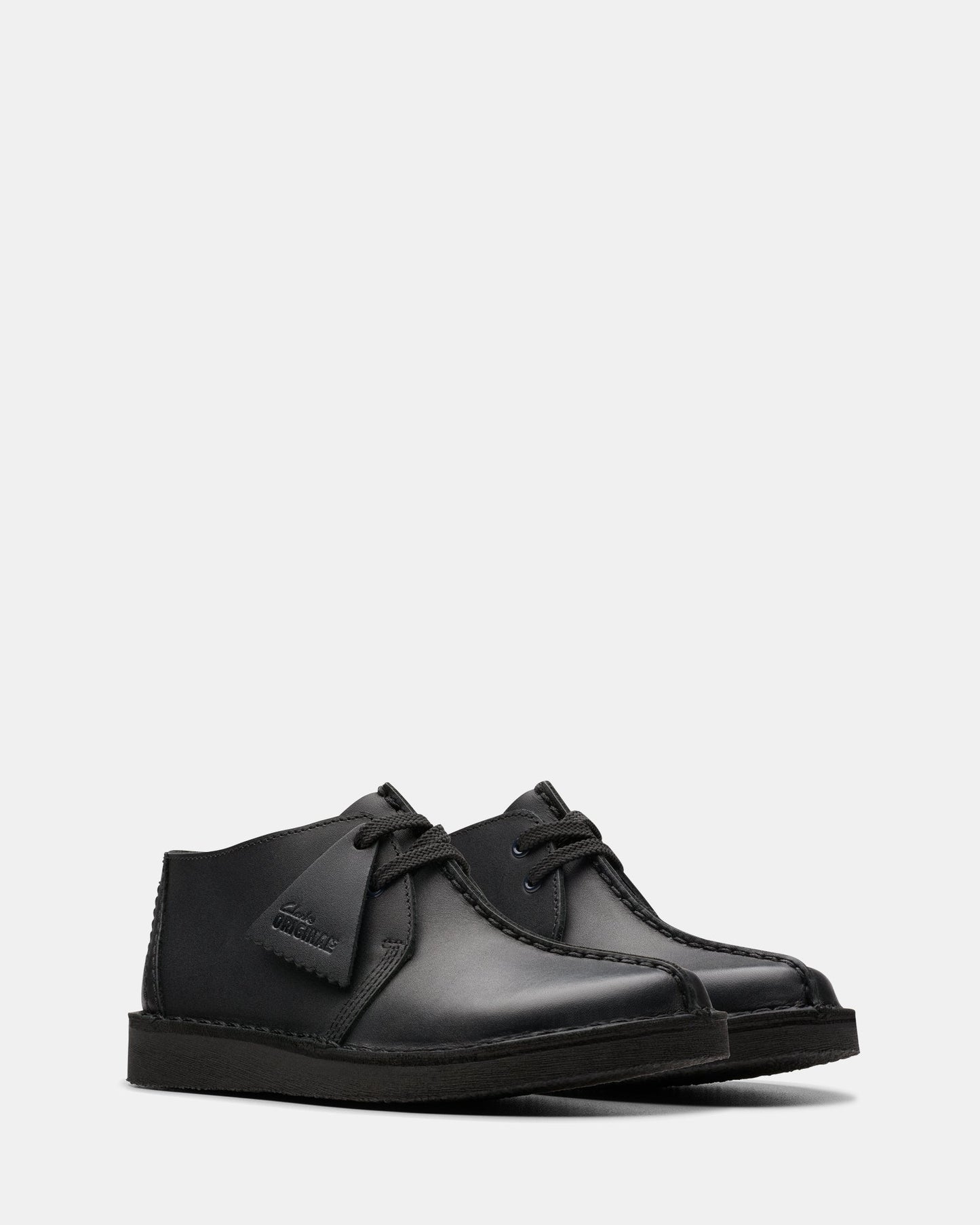 DESERT TREK OLDER KIDS Black Leather