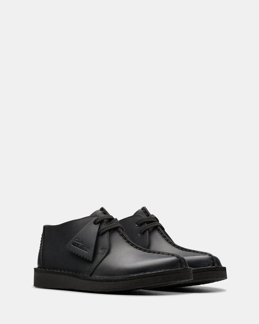 DESERT TREK OLDER KIDS Black Leather