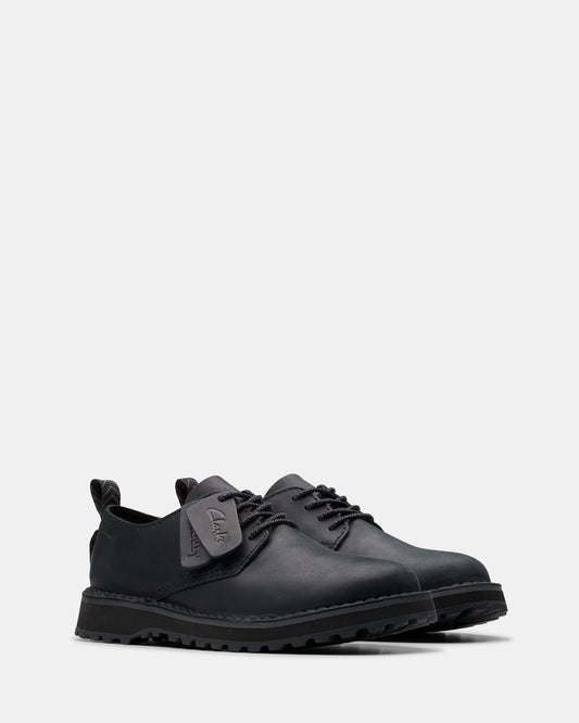 Solsbury Lace Black Leather