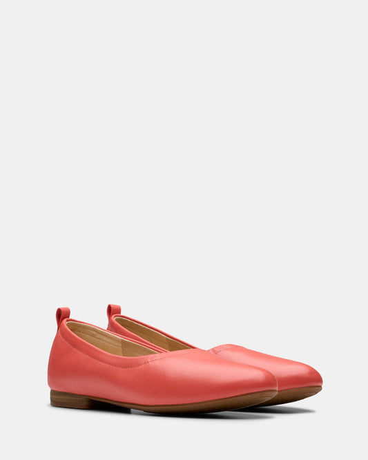 Fawna Soft Coral Leather