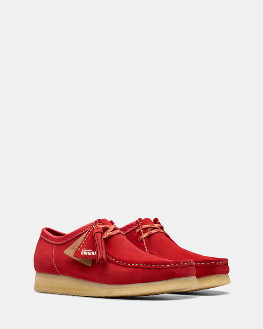 Wallabee (m) Red Suede