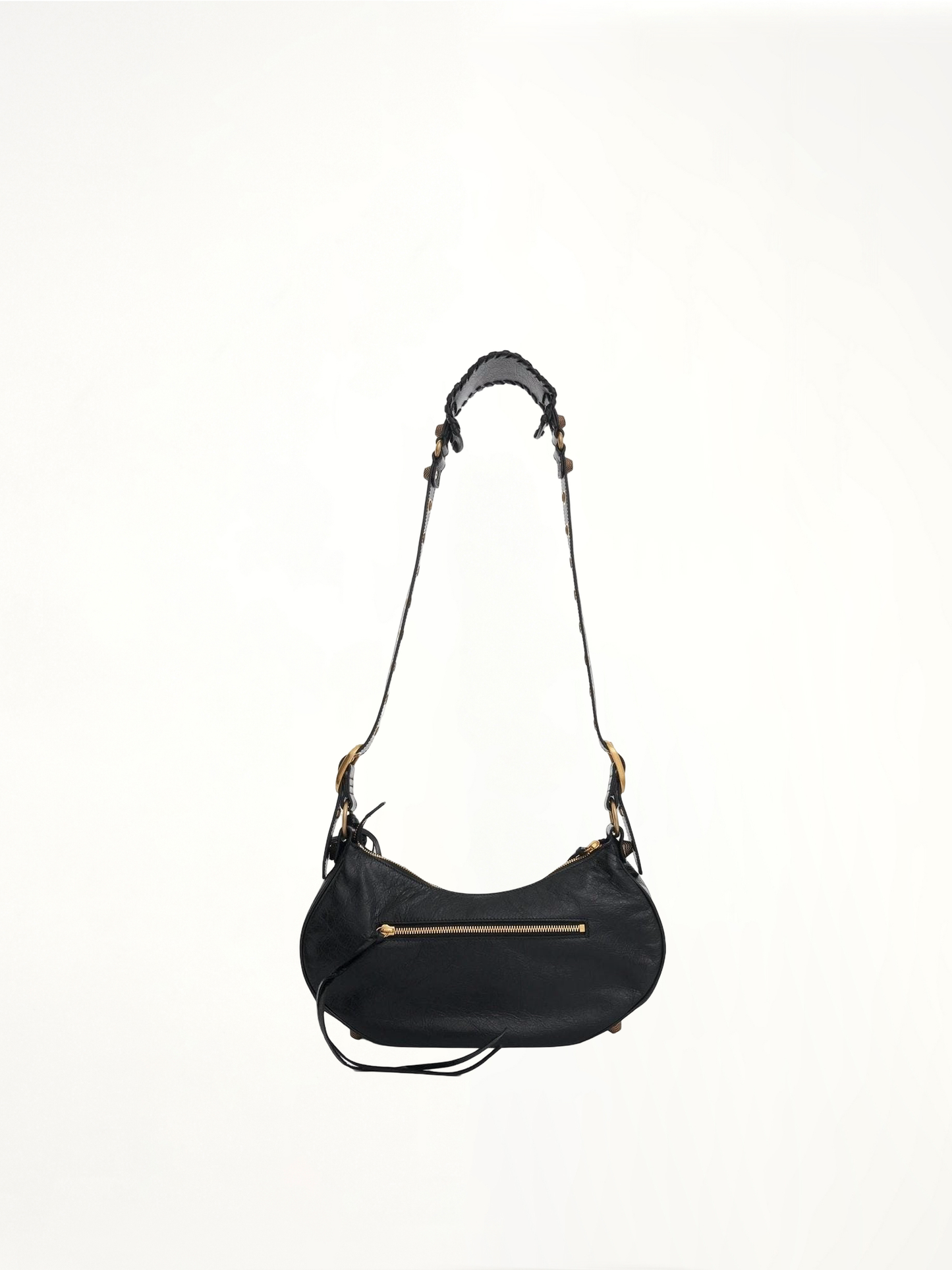 BALENCIAGA Le Cagole Small Shoulder Bag (Black)