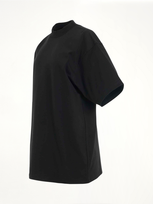 BALENCIAGA BB Paris Rhinestone T-Shirt (Black)