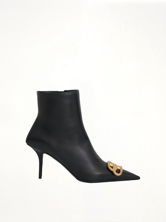 Image of Boots. Productname: BALENCIAGA BB Knife 80mm Boots in BLACK colour by brand - BALENCIAGA