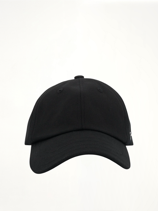 Image of Hats. Productname: JACQUEMUS Jacquemus Signature Cap in BLACK colour by brand - JACQUEMUS