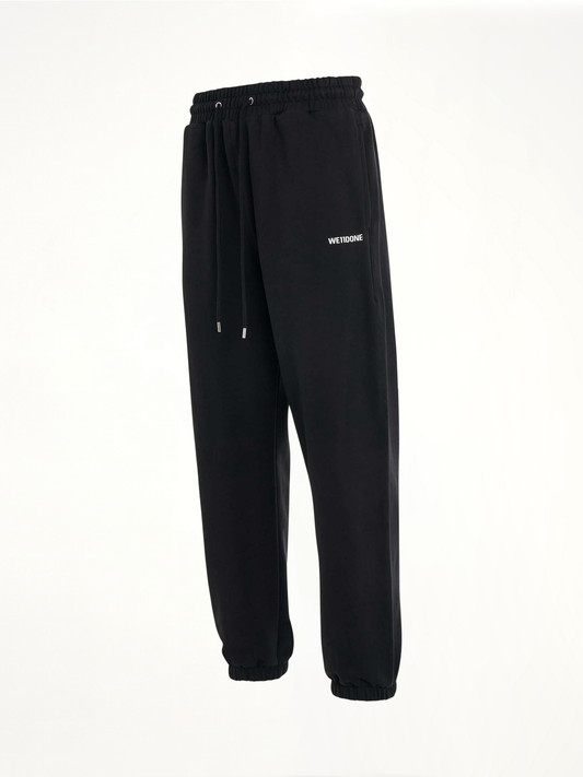 WE11DONE Logo Medium Lounge Pants (Black)