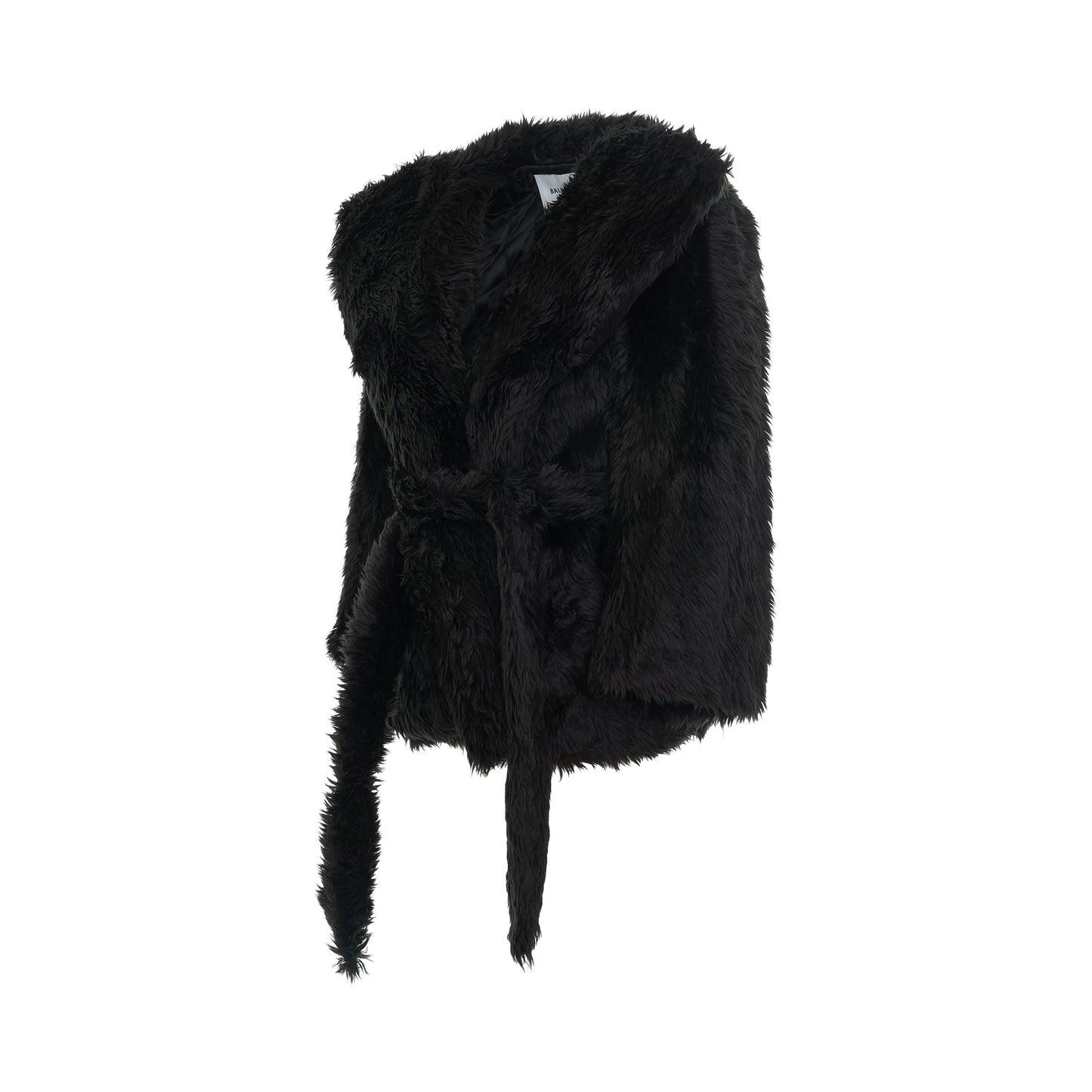 BALENCIAGA Teddy Sleeve Jacket (Black)