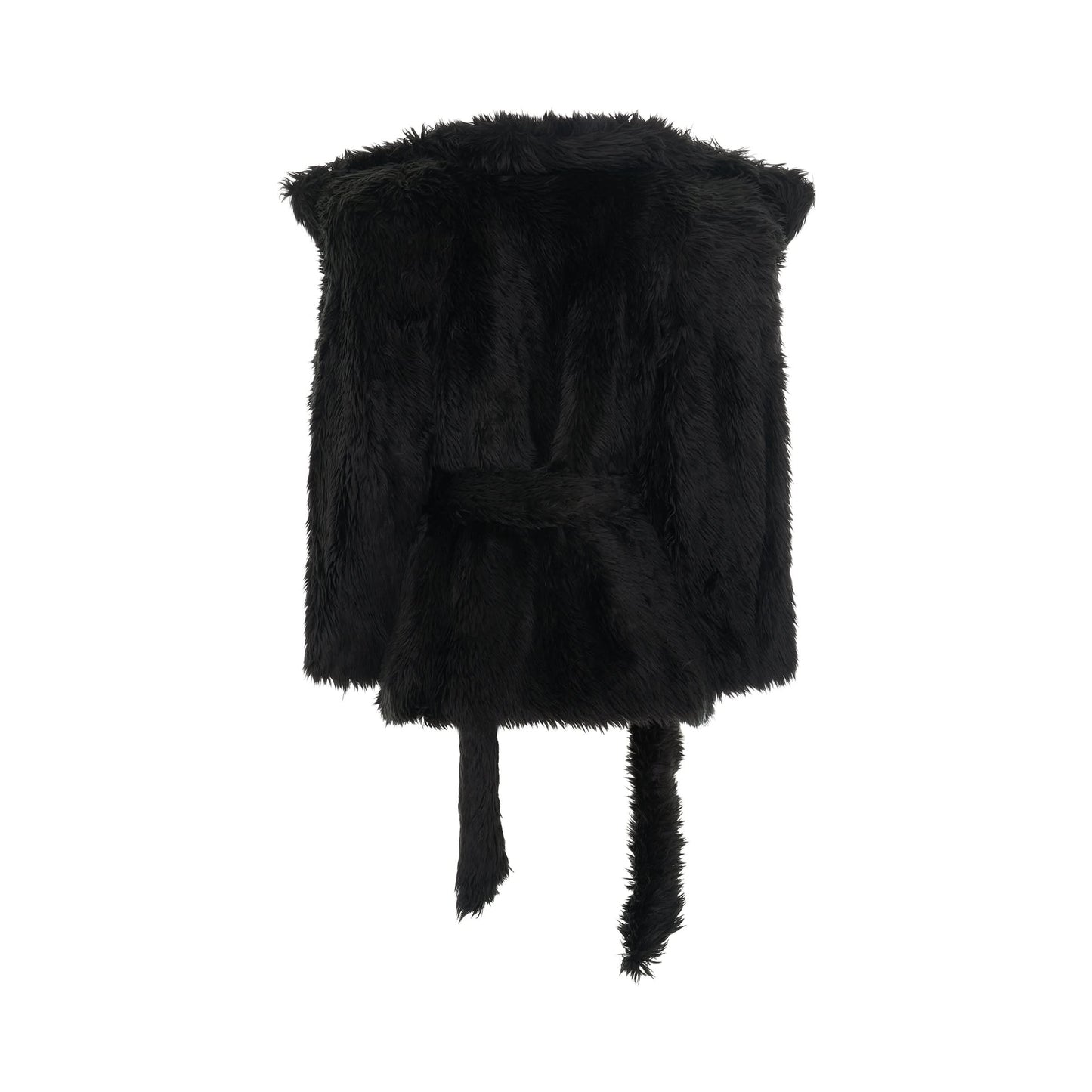 BALENCIAGA Teddy Sleeve Jacket (Black)